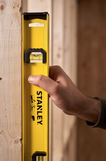 Poziomica I-BEAM 60 cm ułatwiająca precyzyjne pomiary poziomu w domu i warsztacie | 0-42-074