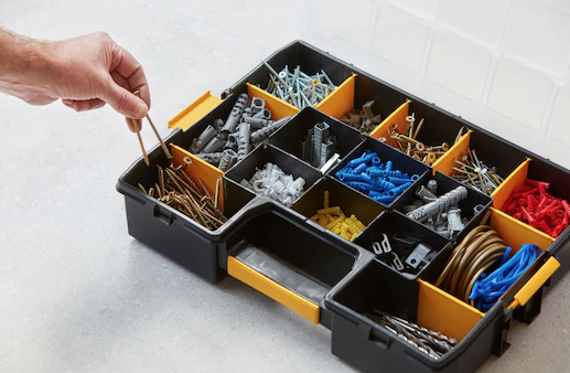 Organizer SORT MASTER 90 ułatwiający porządkowanie narzędzi i drobnych akcesoriów | 1-94-745