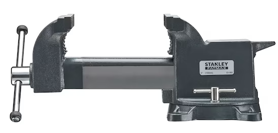 Imadło ślusarskie 150 mm ułatwiające pewne mocowanie i precyzyjne obrabianie elementów | 1-83-068
