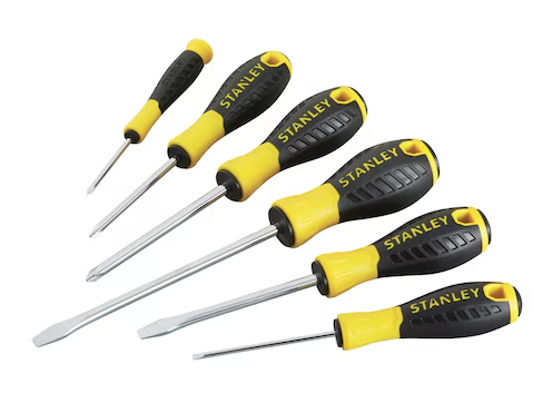 Zestaw wkrętaków Essential 6 szt | STHT0-60208