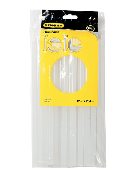 Klej uniwersalny bezbarwny 11×250 mm, 1 kg, ułatwiający trwałe i szybkie łączenie materiałów | STHT1-70430