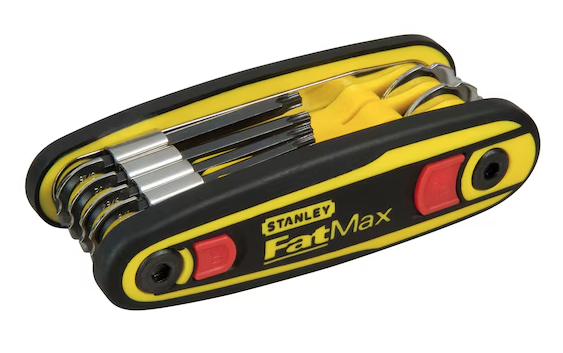 Zestaw kluczy imbusowych FM TORX ułatwiający precyzyjne wkręcanie śrub i elementów | 0-97-553