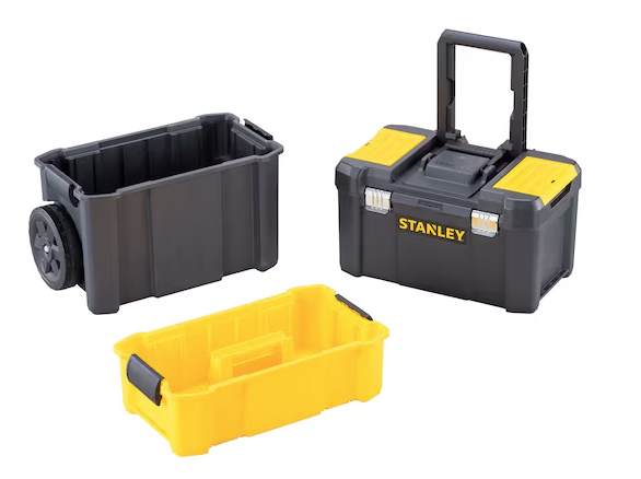 Ruchomy warsztat 3-cz. ESSENTIAL ułatwiający organizację narzędzi i prace w warsztacie | STST1-80151