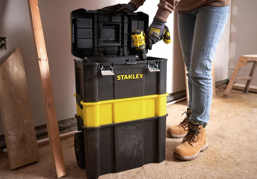 Ruchomy warsztat 3-cz. ESSENTIAL ułatwiający organizację narzędzi i prace w warsztacie | STST1-80151