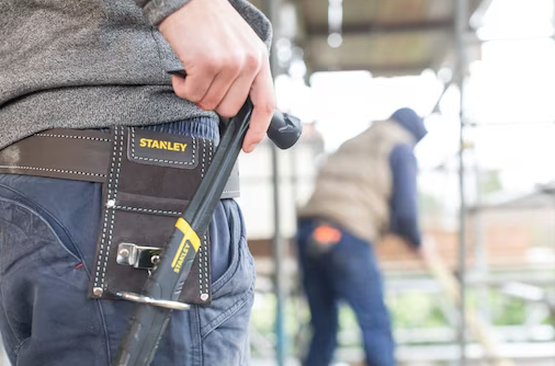 Uchwyt na pas do młotka, wygodny i trwały, idealny do pracy w warsztacie i na budowie | STST1-80117