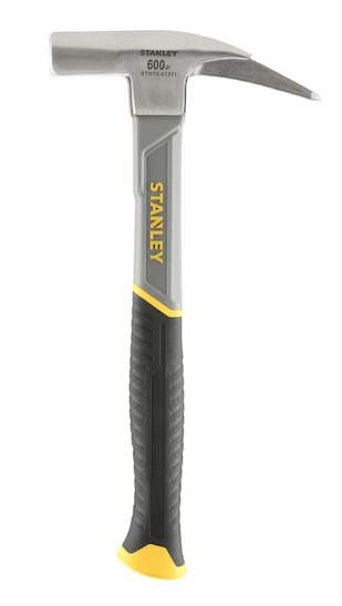 Młotek ciesielski 600 g LATT z włókna szklanego, gładki i polerowany do prac stolarskich | STHT0-51311