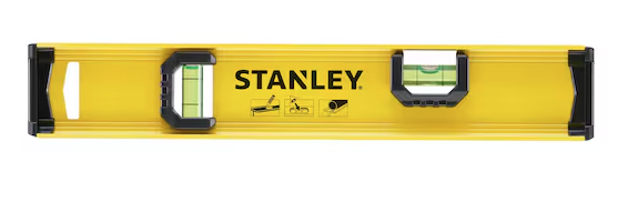 Poziomica I-BEAM 30 cm, precyzyjna i wytrzymała do prac budowlanych i stolarskich | 0-42-072