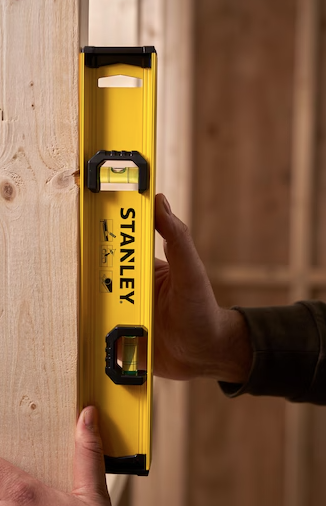 Poziomica I-BEAM 30 cm, precyzyjna i wytrzymała do prac budowlanych i stolarskich | 0-42-072