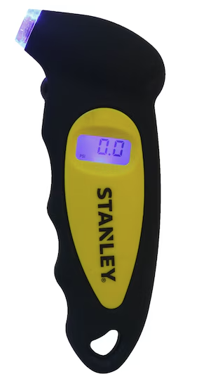 Cyfrowy miernik ciśnienia w oponach, precyzyjny i łatwy w użyciu do samochodu i roweru | STHT80874-0