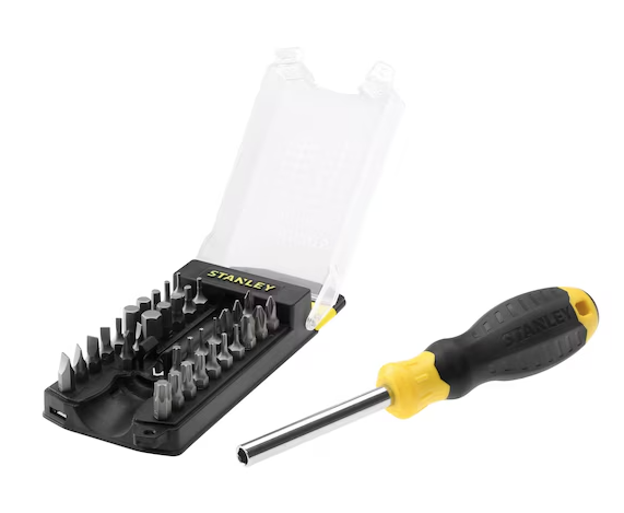 Zestaw 34 wkrętaków, uniwersalny i wytrzymały do precyzyjnego montażu i napraw | STHT0-70885