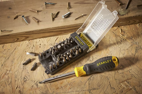 Zestaw 34 wkrętaków, uniwersalny i wytrzymały do precyzyjnego montażu i napraw | STHT0-70885