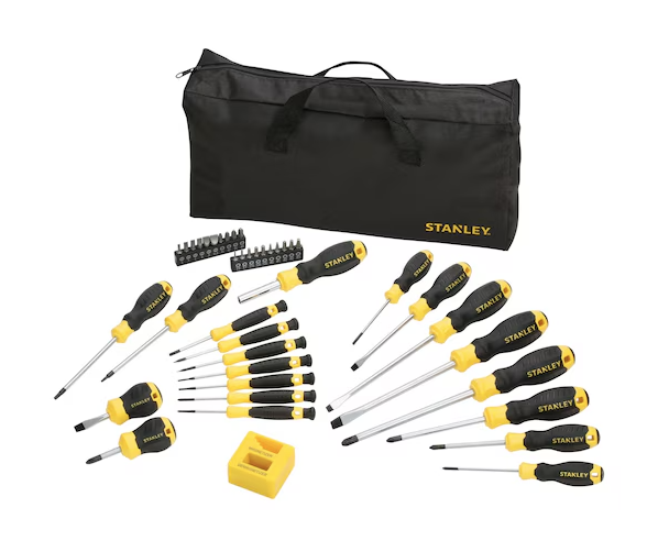 Zestaw 42 wkrętaków z torbą, uniwersalny i wytrzymały do montażu i napraw domowych | STHT0-62113