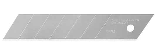 Ostrza łamane FatMax 25 mm, zestaw 5 sztuk do noży tapicerskich i precyzyjnego cięcia | 0-11-725