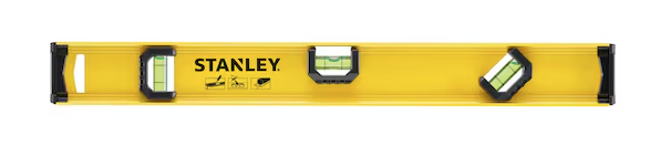 Poziomica I-BEAM 45 cm, precyzyjna i wytrzymała do prac budowlanych i remontowych | 0-42-073