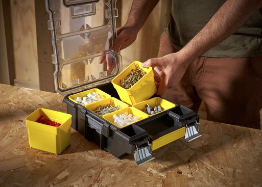 Mały organizer narzędziowy FatMax -  praktyczny i wytrzymały do przechowywania akcesoriów | FMST1-72378