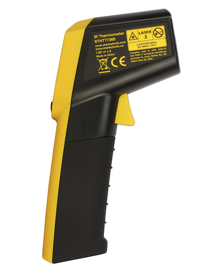 Termometr na podczerwień, szybki i precyzyjny do pomiaru temperatury w domu i warsztacie | STHT0-77365