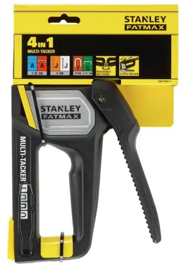 Zszywacz wielofunkcyjny 4w1 FatMax, lekki i trwały do zszywania, wbijania gwoździ i tacks