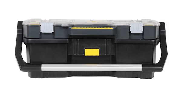 Skrzynka narzędziowa 24 cali z organizerem, praktyczna i wytrzymała do przechowywania narzędzi | 1-97-514