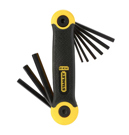 Zestaw 17 kluczy imbusowych metr/cal HEX 1564, precyzyjny i wytrzymały do różnych prac | 2-69-267