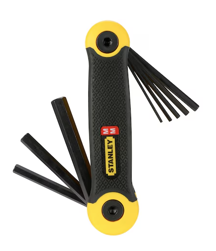 Zestaw 17 kluczy imbusowych metr/cal HEX 1564, precyzyjny i wytrzymały do różnych prac | 2-69-267