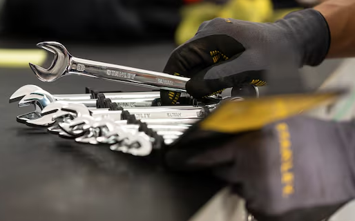 Zestaw 12 kluczy płasko-oczkowych z grzechotką, wytrzymały do napraw i montażu | STMT82847-0