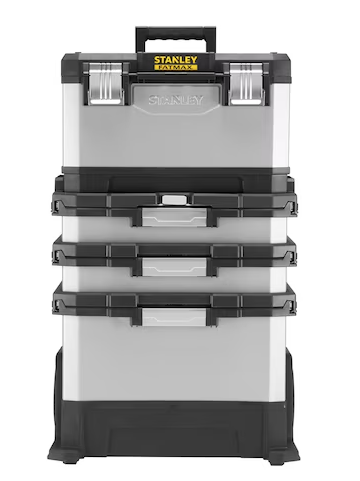 Ruchomy warsztat Stanley FatMax metalowo-plastikowy na narzędzia z kółkami | 1-95-622