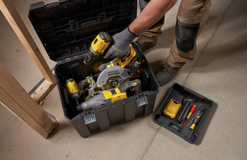 Mobilna skrzynia narzędziowa PRO-STACK z automatycznym otwieraniem pokrywy | FMST1-75753