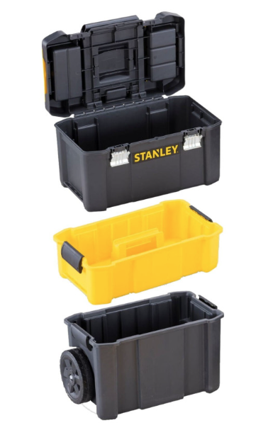 Ruchomy warsztat 3w1 z organizerem i skrzynkami na narzędzia | STST1-81320