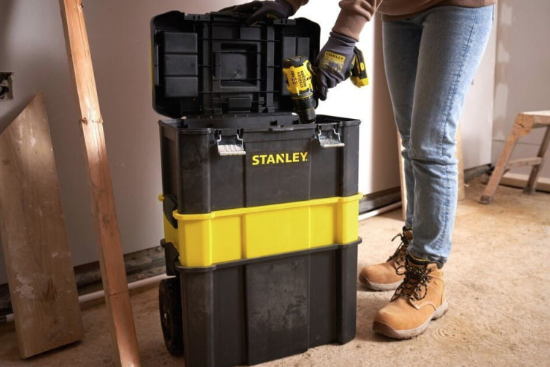 Ruchomy warsztat 3w1 z organizerem i skrzynkami na narzędzia | STST1-81320