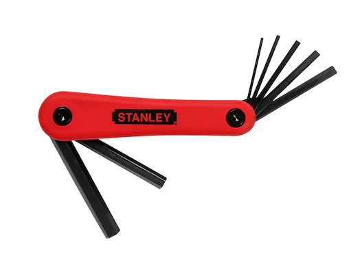 Zestaw kluczy imbusowych HEX 2,5–10 mm, 7 sztuk do warsztatu i napraw | 4-69-262