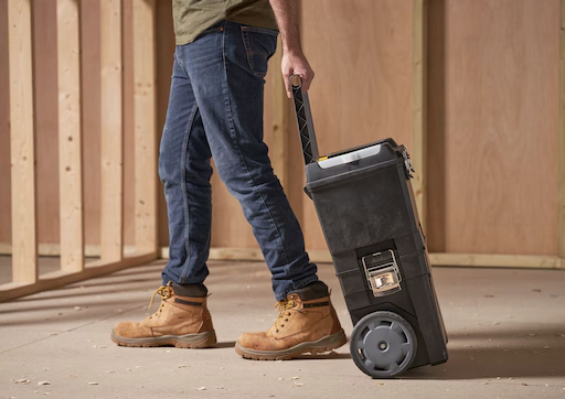 Ruchomy warsztat z organizerem i skrzynkami na narzędzia do domu i warsztatu | 1-93-968