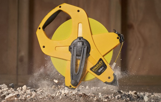 Miara POWERWINDER 100 m do precyzyjnego mierzenia na budowie i w warsztacie | 2-34-777