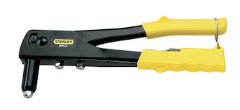 Nitownica MR33 z 3 końcówkami 2,5, 3 i 4 mm do precyzyjnego nitowania w warsztacie | 0-69-833