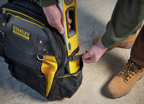 Plecak narzędziowy FatMax, pojemny i wytrzymały, idealny do przechowywania narzędzi | 1-95-611