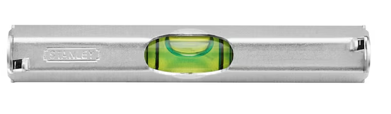 Poziomica sznurkowa 80 mm z aluminiowym korpusem, dokładna do pomiarów poziomu | 0-42-287