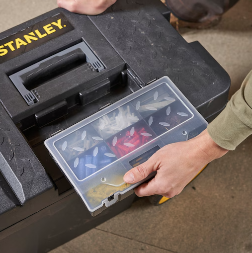 Skrzynka narzędziowa Mobile Contractor, mobilna i wytrzymała do przechowywania narzędzi | 1-97-503