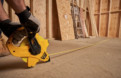 Miara POWERWINDER 60 m, wytrzymała i precyzyjna do pomiarów na budowie i w domu | 2-34-775