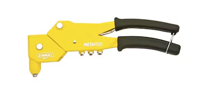 Nitownica MR77 z obrotową głowicą, wygodna i precyzyjna do nitów w domu i warsztacie | 6-MR77