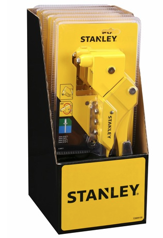 Nitownica MR77 z obrotową głowicą, wygodna i precyzyjna do nitów w domu i warsztacie | 6-MR77