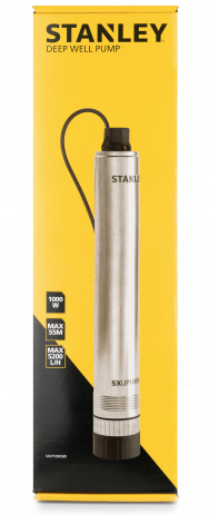 Pompa głębinowa do studni 1000 W, wydajna do 55 m, idealna do domu i ogrodu | SXUP1000XWE