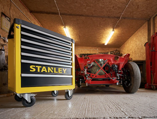 Wózek narzędziowy 7-szufladowy, pojemny i solidny do warsztatu, garażu i serwisu | STST74306-1