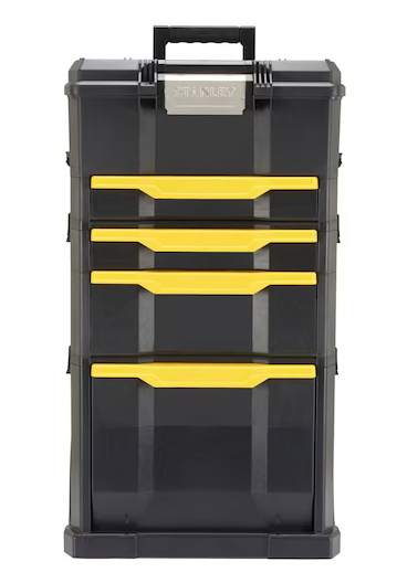 Ruchomy warsztat 3-segmentowy, mobilny i pojemny, idealny do narzędzi w garażu i warsztacie | 1-79-206