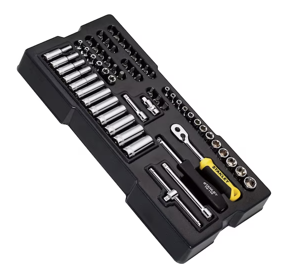 Zestaw nasadek Transmodule 60 elementów 1/4", kompletny i praktyczny do warsztatu i domu | STMT1-74175