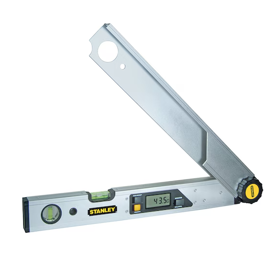 Kątownik z elektronicznym odczytem, precyzyjny do pomiarów kątów w domu i warsztacie | 0-42-087