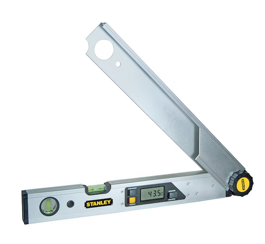 Kątownik z elektronicznym odczytem, precyzyjny do pomiarów kątów w domu i warsztacie | 0-42-087