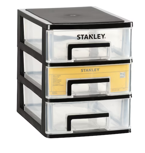 Szuflady ESSENTIAL L, pojemne i trwałe, idealne do przechowywania narzędzi i akcesoriów | STST40712-1