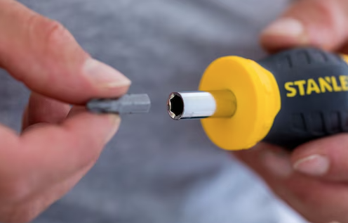 Krótki wkrętak MULTIBIT 7-końcówkowy do precyzyjnych prac i majsterkowania | 0-66-357