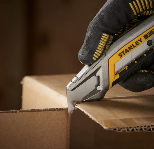 Ostrza łamane 18 mm w opakowaniu 10 sztuk do noży i prac warsztatowych | 0-11-301