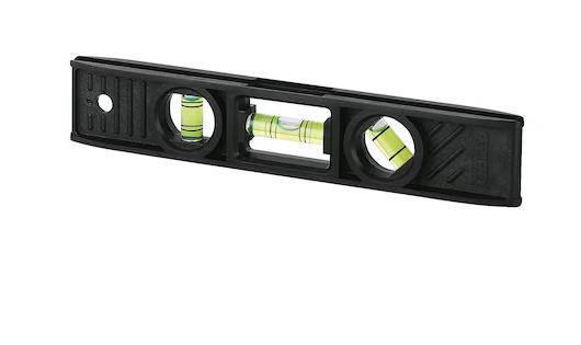 Poziomica torpedo 20 cm z 3 libelkami i korpusem ABS do precyzyjnych pomiarów | 0-42-294