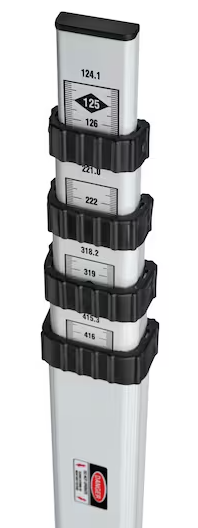 Teleskopowa łata niwelacyjna AR51 do prac budowlanych | 1-77-161